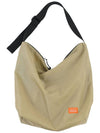 F137 Kangaroo Large Shoulder Bag Beige - POSHPROJECTS - BALAAN 2