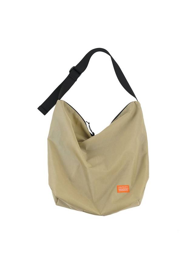 F137 Kangaroo Large Shoulder Bag Beige - POSHPROJECTS - BALAAN 2