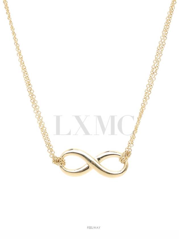 Tiffany Infinity Necklace Picasso 18k Yellow Gold - TIFFANY & CO. - BALAAN 8