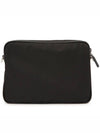 Re-Nylon Saffiano Leather Shoulder Bag Black - PRADA - BALAAN 5