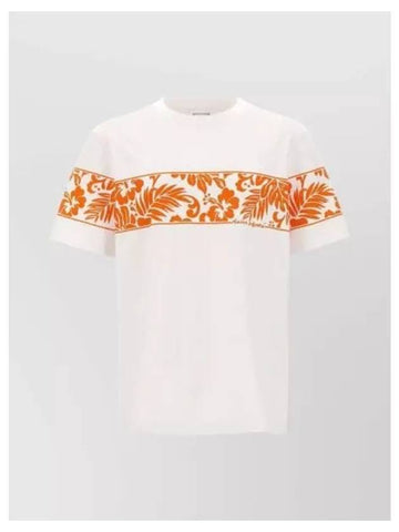 Maison Kitsune Graphic Cotton Short Sleeve T Shirt 271265 - MAISON KITSUNE - BALAAN 1