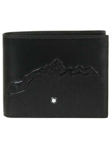 Meisterstuck 6CC Half Wallet Black - MONTBLANC - BALAAN 1