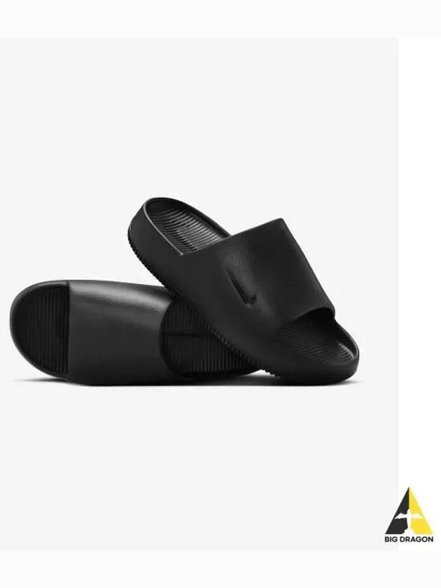 Calm Slide Slippers Black - NIKE - BALAAN 2