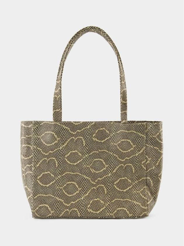 Wide Shopper Bag - Chylak - Leather - Printed - CHYLAK - BALAAN 3