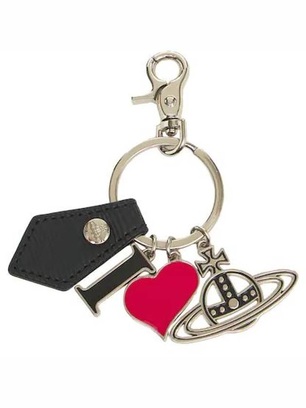 Polly I LOVE ORB Key Holder Black - VIVIENNE WESTWOOD - BALAAN 2