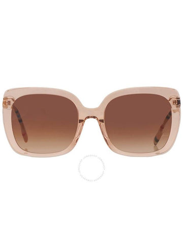 Burberry Caroll Gradient Brown Square Ladies Sunglasses BE4323F 400613 56 - BURBERRY - BALAAN 1