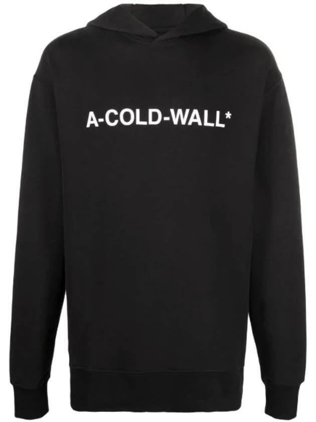 Essential Logo Hoodie Black - A-COLD-WALL - BALAAN 1