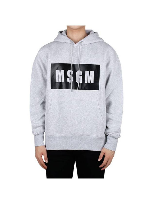 Box logo hooded sweatshirt 2000MM525 200003 94 - MSGM - BALAAN 1