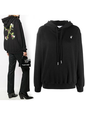 Floral Arrow Hood BlackOWBB032E0JER001 - OFF WHITE - BALAAN 1