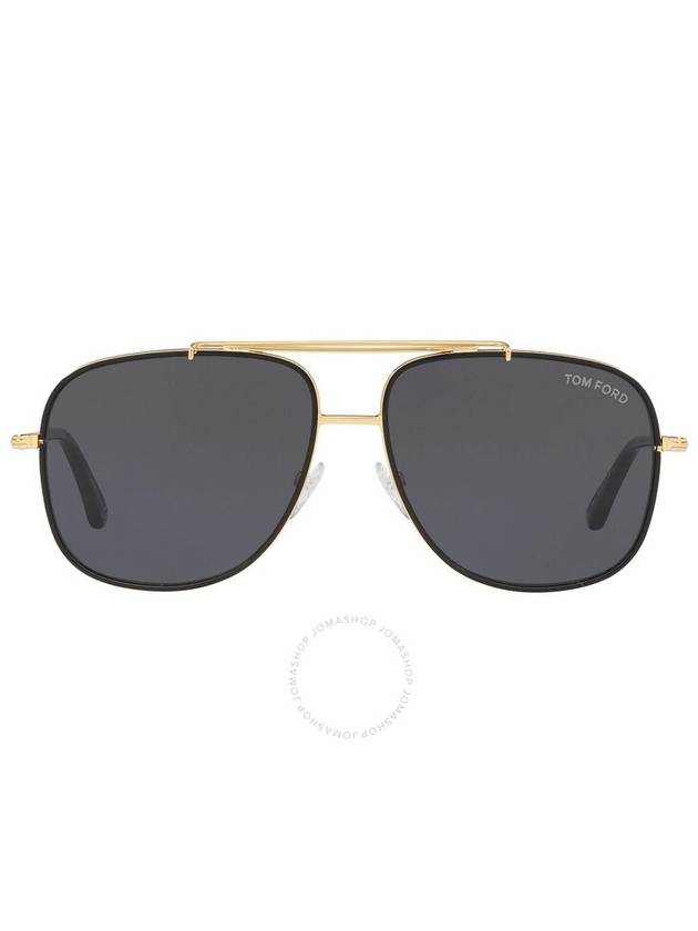 Tom Ford Benton Grey Pilot Unisex Sunglasses FT0693 30A 58 - TOM FORD - BALAAN 2