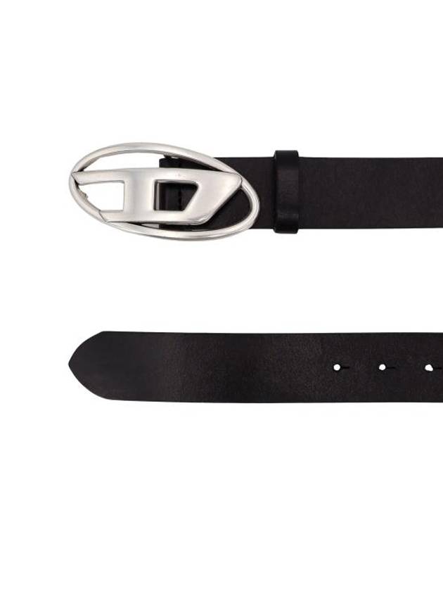 1DR D Buckle Leather Belt Black - DIESEL - BALAAN 4