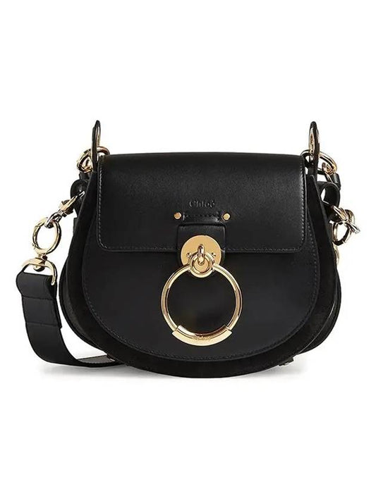 Tess Small Shoulder Bag Black - CHLOE - BALAAN 2