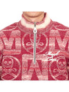 Golf Wear Men s Half Zip Up Knit MLM 3D AB08 RED - MARK & LONA - BALAAN 7