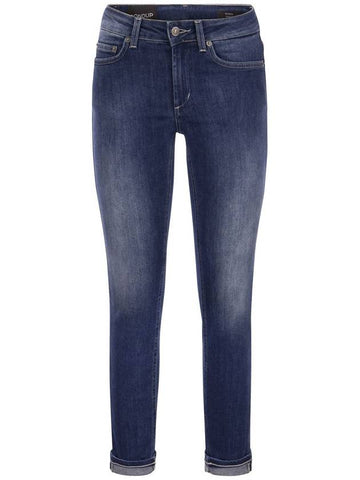 MONROE - Five-pocket skinny fit jeans - DONDUP - BALAAN 1