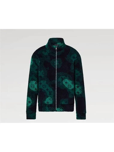 Monogram Camo Fleece Blouson 1AATYU - LOUIS VUITTON - BALAAN 1