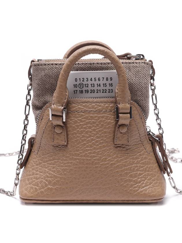 5AC Classic Baby Shoulder Bag Brown - MAISON MARGIELA - BALAAN 3