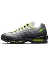 Air Max 95 OG Bolt Low Top Sneakers Neon Yellow Black - NIKE - BALAAN 1