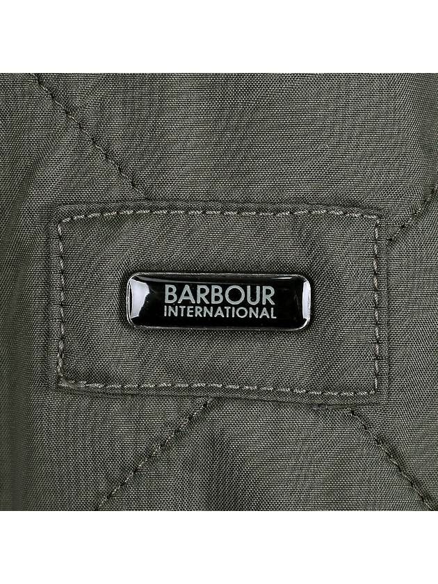 International Ariel Polar Quilted Jacket Olive - BARBOUR - BALAAN 7