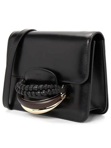 Kattie Shiny Calfskin Small Cross Bag Black - CHLOE - BALAAN 1