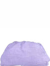 Terry Grass Pouch Bag Wisteria - BOTTEGA VENETA - BALAAN 4