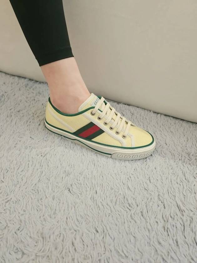 Tennis 1977 Low-Top Sneakers Ivory - GUCCI - BALAAN 10