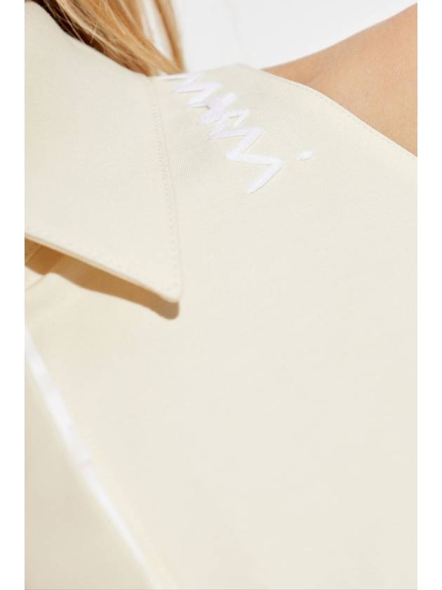 Marni Sleeveless Loose Fit Top, Women's, Cream - MARNI - BALAAN 5