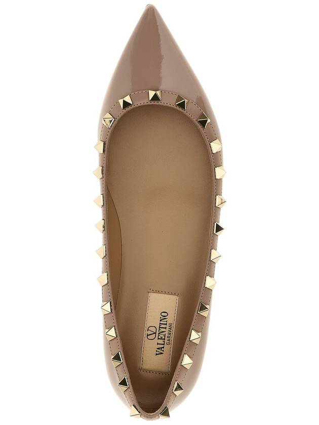 Valentino Garavani Valentino Garavani 'Ruckstud' Ballet Flats - VALENTINO - BALAAN 4