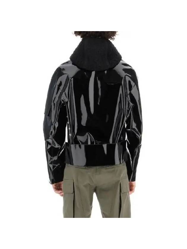 PVC SCOUT HOODED JACKET AAMOU0314FA01 BLACK - 1017 ALYX 9SM - BALAAN 3