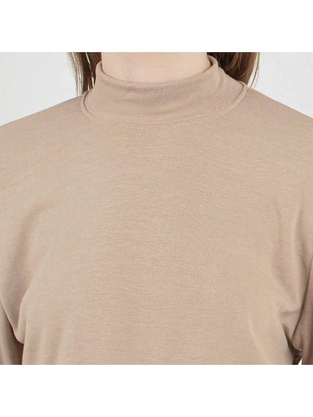 Essential Wool Half Neck Knit Beige - CHANCE'S NOI - BALAAN 9