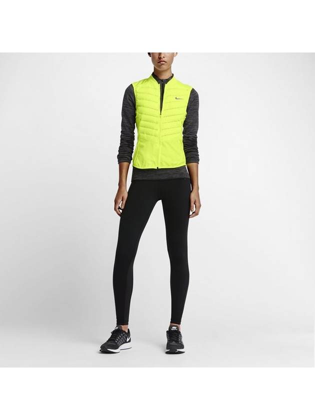 Women's  Aeroloft 800 Vest Green - NIKE - BALAAN 3