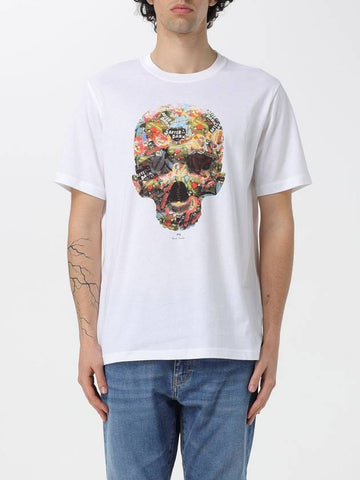 T-shirt PS Paul Smith in cotone con stampa - PAUL SMITH - BALAAN 1