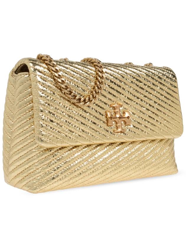 Tory Burch Kira Small Shoulder Bag, Women's, Gold - TORY BURCH - BALAAN 4