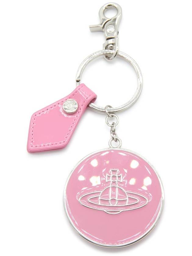 Shiny Mirror Key Holder Pink - VIVIENNE WESTWOOD - BALAAN 1