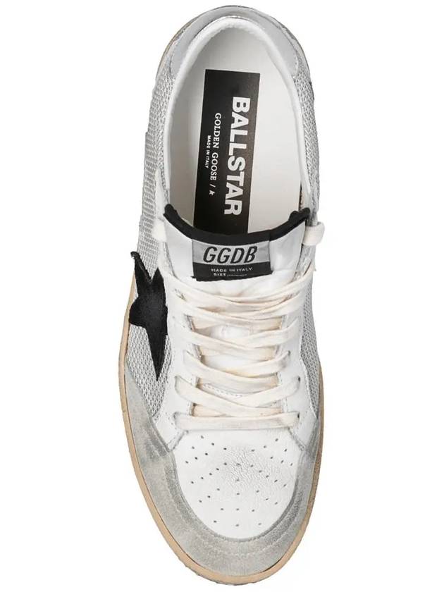 Ball Star Low Top Sneakers White Grey - GOLDEN GOOSE - BALAAN 5