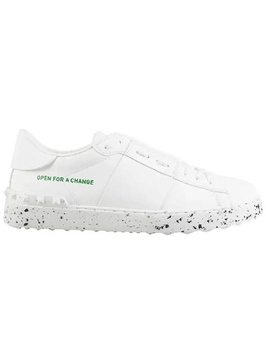 Open for a Change low-top sneakers white - VALENTINO - BALAAN 1