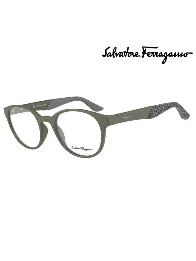 Ferragamo Glasses Frame SF2909 301 Round Men Women Glasses - SALVATORE FERRAGAMO - BALAAN 2