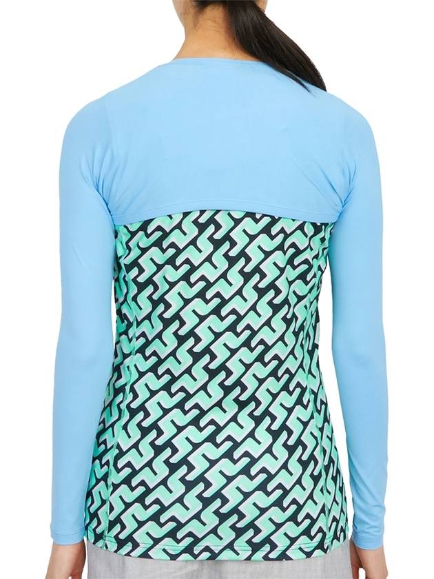 Golf wear women s long sleeve t shirt GWJT07509 O092 - J.LINDEBERG - BALAAN 5