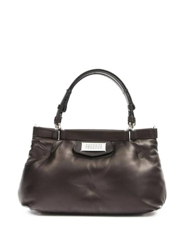 Small Glam Slam Leather Tote Bag Black - MAISON MARGIELA - BALAAN 1