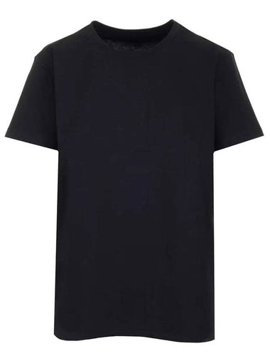 Anax Back Logo Short Sleeve T-Shirt Black - ISABEL MARANT - BALAAN 1