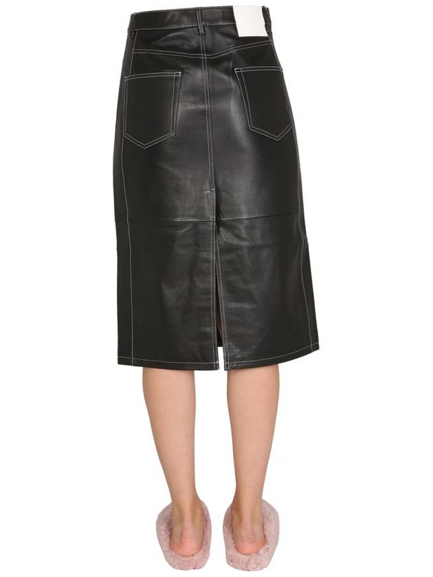 NAPPA LEATHER SKIRT - PROENZA SCHOULER - BALAAN 4