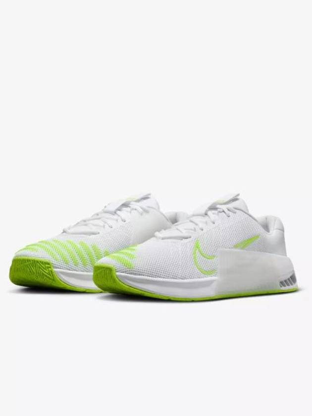 Metcon 9 Work Out Low Top Sneakers White Green - NIKE - BALAAN 3