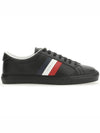 New Monaco Low Top Sneakers Black - MONCLER - BALAAN 2