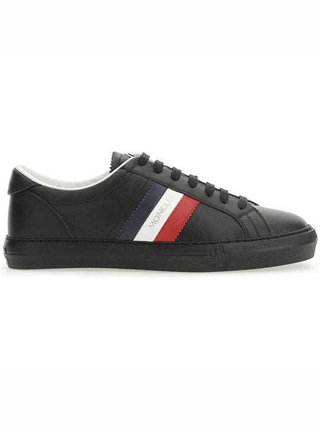 Men's New Monaco Low Top Sneakers Black - MONCLER - BALAAN 2