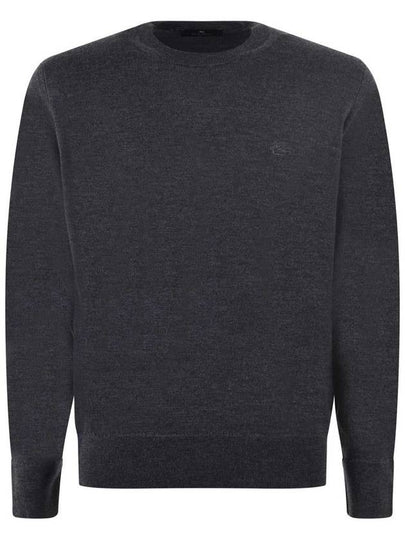 Sweater 1M5009603 002 GRIGIO SCURO MELANGE - ETRO - BALAAN 2