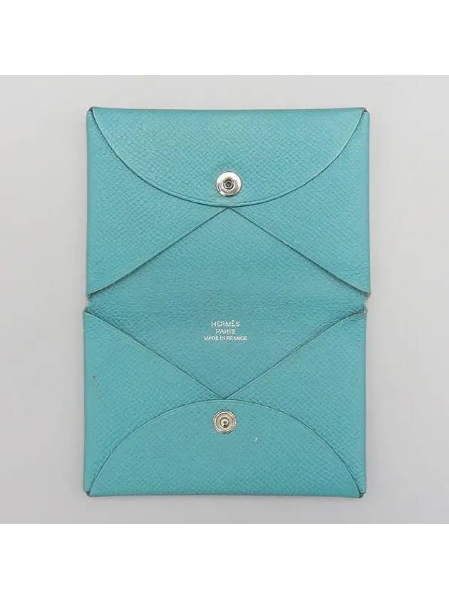 Emerald green card business wallet - HERMES - BALAAN 2