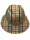 Check Pattern Bucket Hat Beige - BURBERRY - BALAAN 2