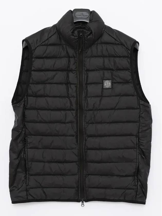 Chamber R Nylon Down Vest Black - STONE ISLAND - BALAAN 4