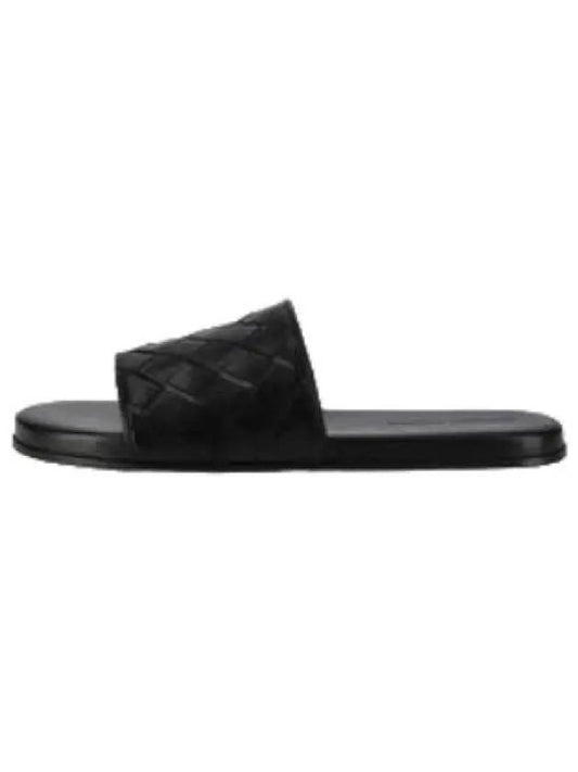 Sunday Mule Slides Black Slippers - BOTTEGA VENETA - BALAAN 1