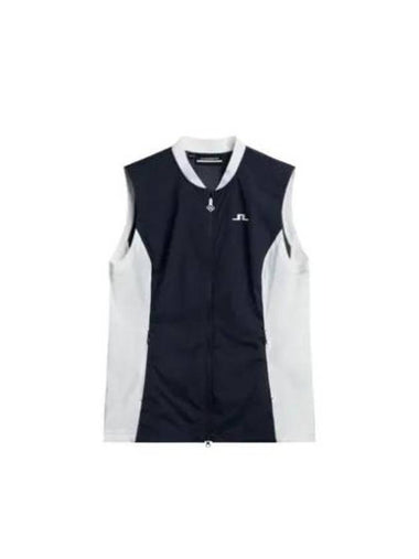 Thorine Windproof Vest Navy - J.LINDEBERG - BALAAN 1