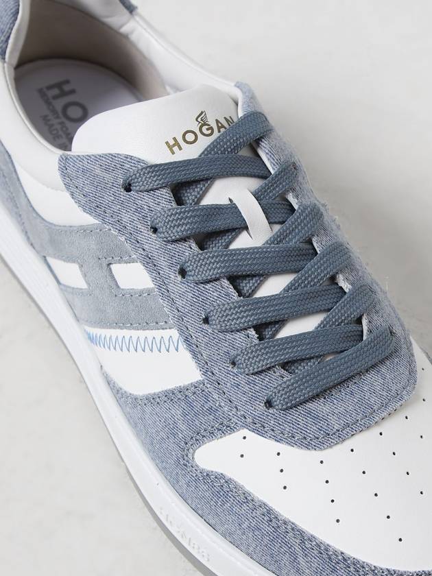 Sneakers H630 Hogan in denim e pelle - HOGAN - BALAAN 4